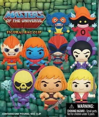 Unopened BLIND BAG Masters Of The Universe MOTU Figure Clip Keyring Keychain • $15