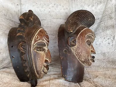 Vintage Wooden African Mask • $70