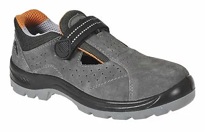 Portwest Steelite Obra Sandal S1 Safety Shoe Steel Toe Comfort SRC FW42 • £27.55