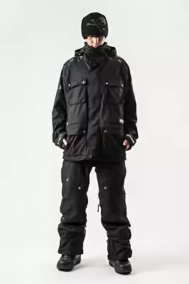 *NEW* Mastermind Japan X Burton SnowBoard Jacket Gore-Tex  Black 2013 Sz Small • $829.99