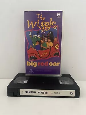 The Wiggles: Big Red Car VHS Tape Original Cast ABC Video Preowned PAL Kids Show • $19.99