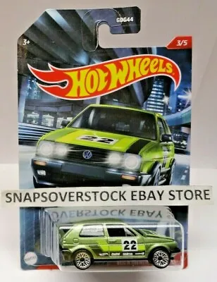 2021 Hot Wheels Green Vw Volkswagen Golf Mk2 Cult Racers Series #3/5 Vhtf  • $8.95