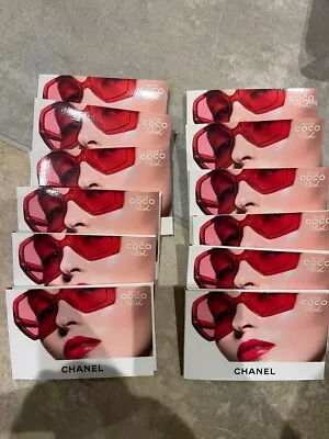 12 X Chanel Rouge Coco Flash Hydrating Lipstick Gift Party Bag Filler Sample • £35