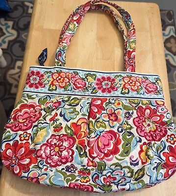 Vera Bradley Morgan Shoulder Bag In  Hope Garden  Pattern  • $15