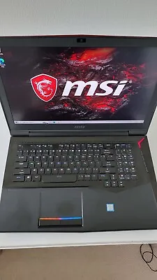 MSI GT75 7RF TITAN Gaming Laptop I7 CPU 17.3  4K Display 8 GB Nvidia GTX 1080 • $680