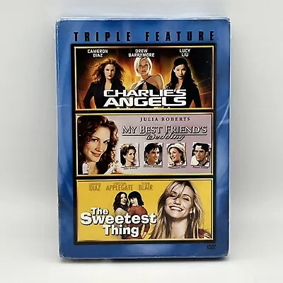 Charlie's Angels Sweetest Thing My Best Friend's Wedding (DVD 3-Disc Set) NEW • $2.99