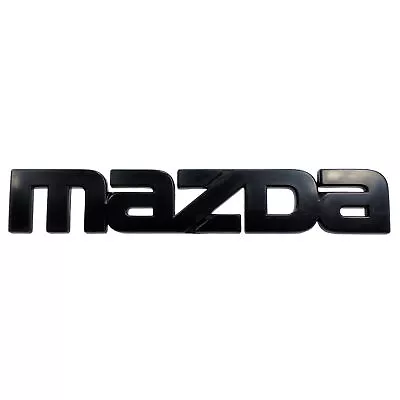 New Genuine Mazda RX7 FB SA22C Series 2 3 Rear Mazda Badge Black Part F02351780 • $78.91