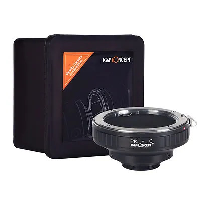 K&F Concept Lens Adapter For Pentax K Mount Lens To C Mount Cine Mount Cameras • £45.59