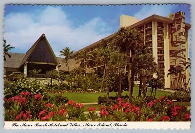 Postcard Marco Island Florida Marco Beach Hotel And Villas • $4.75
