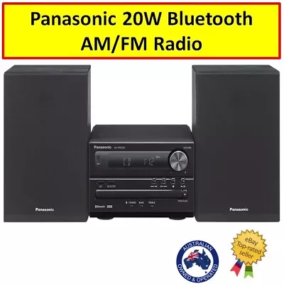 Panasonic Hi-Fi Bluetooth Stereo System CD Music Player FM Radio HIFI MP3 USB • $209