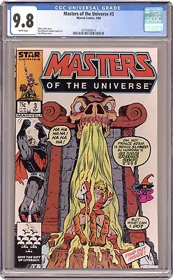 Masters Of The Universe #3 CGC 9.8 1986 4379408014 • $175