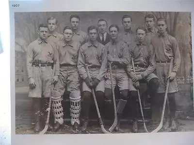 1907 Yale Hockey Team Enlarged 16 X 20 Photo New Haven Connecticut • $24.99