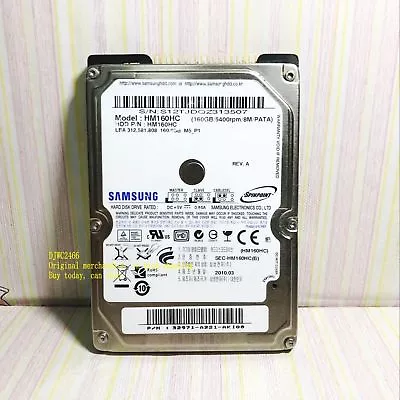 Samsung 160GB 5400RPM Internal  2.5  (HM160HC) IDE Notebook Hard Disk • £15.48