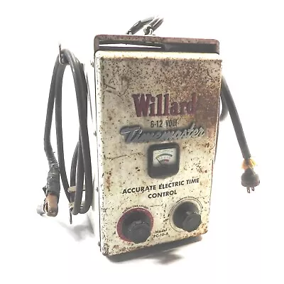 Vintage Willard Timemaster Model#pc-10-a 6-12 Volt Battery Charger Used Untested • $247.47
