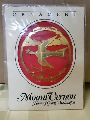 Mount Vernon Ornament George Washington Weathervane  • $17.50