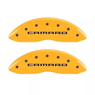 MGP Yellow 6061-T6 Aluminum Caliper Covers For 10-15 Chevrolet Camaro LT / LS • $299