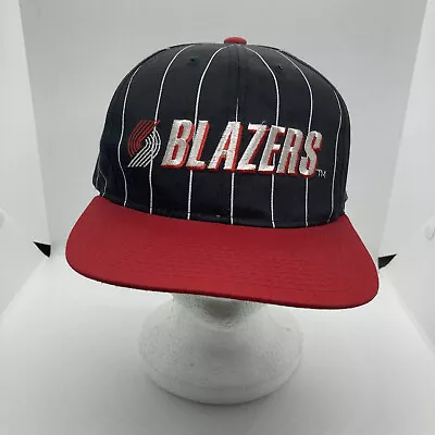 $59.99 • Buy Vintage Rare NBA Portland Trail Blazers Two Tone Starter Pinstripe Snapback Hat