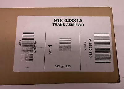 MTD Transmission Kit Self-Propelled 918-04881A NEW Part # 753-09444 • $79.95