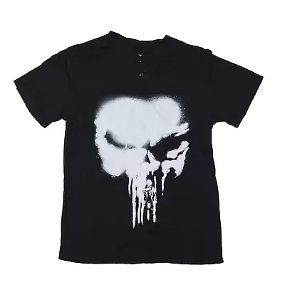 MARVEL Lootwear Punisher T-Shirt Black Short Sleeve Mens M • £7.99