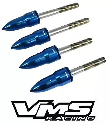 Vms 6mm Blue Bullet Cam Cap Cup Bolt Washer Kit For Honda Prelude H22 H23 • $24.95