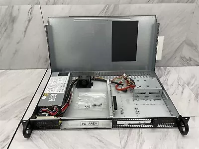 Supermicro SuperChassis 1U 505-2 Sever Chassis W/ Power Supply Fan Screws Ears • $79.99