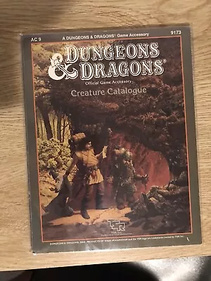 $84.99 • Buy Creatures Catalogue Dungeons And Dragons Great Condition !!