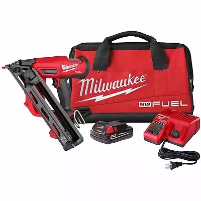 Milwaukee 2839-21CT M18 FUEL� 15 Gauge Finish Nailer Kit • $527.49