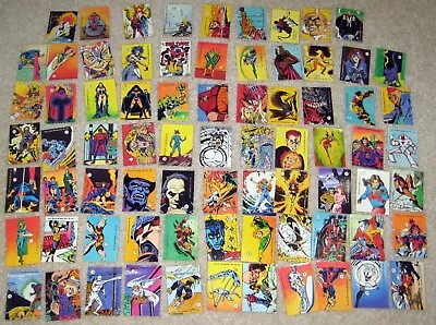 1987 Marvel History Of The X-Men Comic Images Sticker Set II Complete Set Of 75 • $129