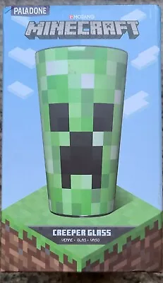Officially Licensed Minecraft Video Game Green Creeper Drinking Glass/Tumbler • $14.50