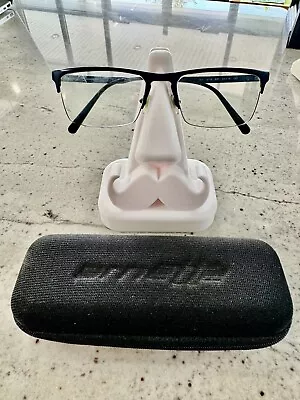 Men’s Arnette Eyeglass Frame Semi-rimless Navy 54-18-140 Gently Used • $5