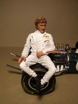 1/18 Figure  Jochen Rindt Sitting  Vroom  For  Quartzo  Exoto  Gp Replicas • £30