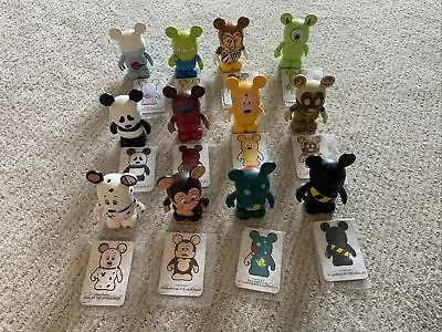 DISNEY 3  VINYLMATION PARK #2 SERIES COMPLETE SET OF 12 FIGURES With Card • $100