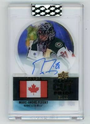 Marc-Andre Fleury 2022-23 Upper Deck Clear Cut Pride Canada (RBou) #PC-MF • $30.62