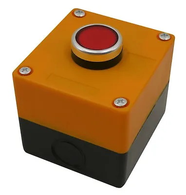 Push Button Switch Momentary 22mm 7/8  With 1-Hole Switch Box + Push Button • $11.99