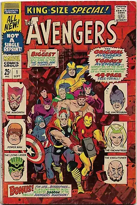 Avengers Annual#1 Fn 1967 Marvel Silver Age Comics • $3