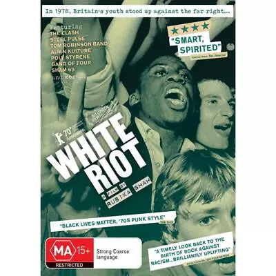 White Riot DVD | Temporary Hoarding Documentary | Region 4 • £17.88