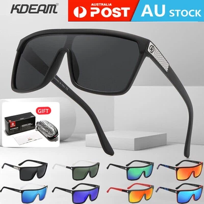 $24.95 • Buy Men's Polarized UV Sunglasses Comfortable Driving Square Outdoor Unisex Goggles