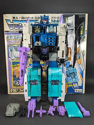 Transformers G1 Masterforce Overlord COMPLETE READ Takara 1988 Japanese Vintage • $999.99