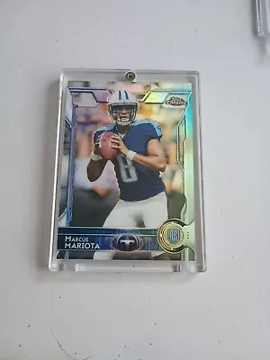 2015 Topps Chrome MARCUS MARIOTA RC Rookie #150 Tennessee Titans • $2.50