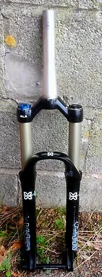 X Fusion Velvet RL2 130mm Travel Air Suspension Forks 27.5 Wheel 100mmx15mm Axle • £140