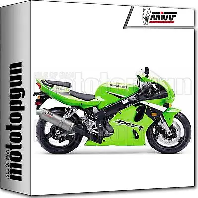 Exhaust Titanium Oval Mivv Kawasaki Zx-7 R 96/01 • $389