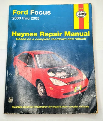 $8.95 • Buy Ford Focus 2000 Thru 2011 Haynes Repair Manual 36034 - Excellent Preowned