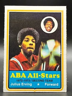 1973-74 Topps #240 Julius Erving ABA NBA HOF Virginia Squires • $24.95