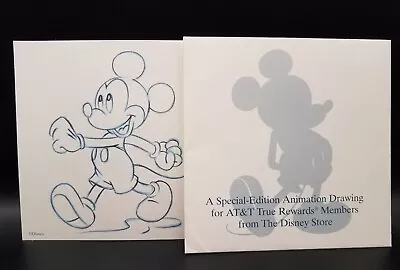 Disney Mickey Mouse Special Edition Animation Drawing For AT&T 1996  • $9.75