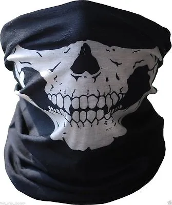 £3.35 • Buy Skeleton Skull Face Mask Biker Balaclava Call Of Duty COD Bandana Neck Tube