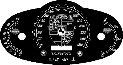 $65 • Buy Harley Davidson V Rod, Night Rod Special VRSCDX  2001-2017 Black And White 