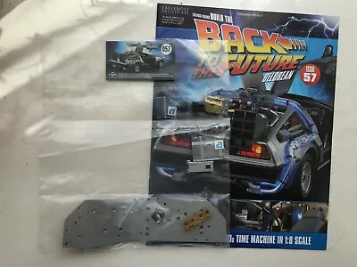 1:8 Scale Eaglemoss Back To The Future Build Your Own Delorean Issue 57 Complete • $74.51