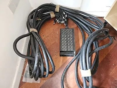 £165 • Buy Thomann The Sssnake MC24/8 24 Way /  8 Mic And Approximate 31 Mtrs Of Multicore