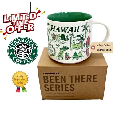 $17.75 • Buy 🌺14oz Mug HAWAII Starbucks Been There Series Coffee Cup Brand New In Gift Box