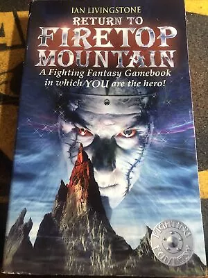 Return To Firetop Mountain By Ian Livingstone (Paperback 1992) Fighting Fantasy • $29.95